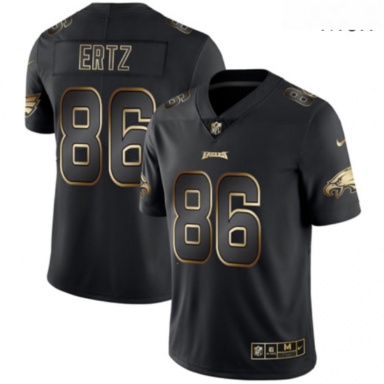 Eagles 86 Zach Ertz Black Gold Vapor Untouchable Limited Jersey Eagles 86 Zach Ertz Black Gold Vapor Untouchable Limited Jersey