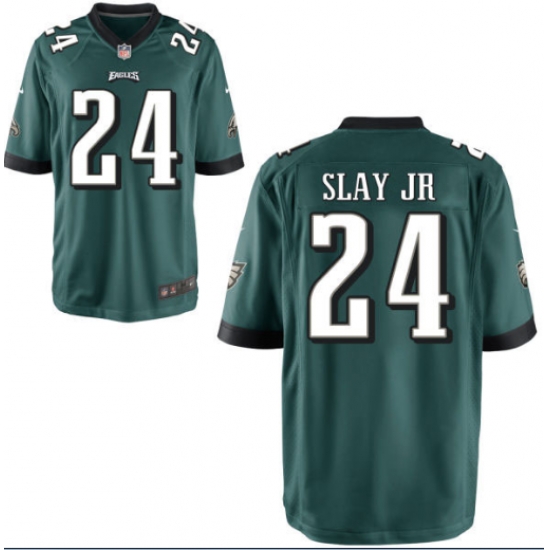 Men Nike Eagles 24 Darius Slay Jr Green Vapor Limited NFL Stitched Jersey Men Nike Eagles 24 Darius Slay Jr Green Vapor Limited NFL Stitched Jersey