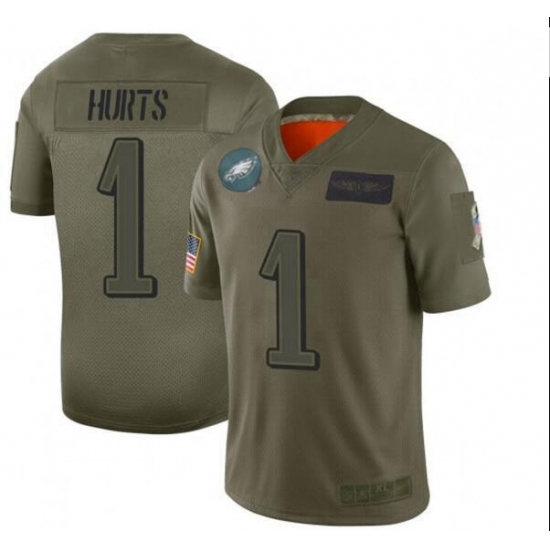 Men Nike Jalen Hurts Philadelphia Eagles Limited Camo 2019 Salute to Service NFL Jersey Men Nike Jalen Hurts Philadelphia Eagles Limited Camo 2019 Salute to Service NFL Jersey