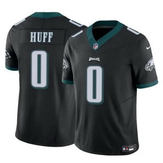 Men Philadelphia Eagles 0 Bryce Huff Black 2024 F U S E Vapor Untouchable Limited Stitched Football Jersey Men Philadelphia Eagles 0 Bryce Huff Black 2024 F U S E Vapor Untouchable Limited Stitched Football Jersey