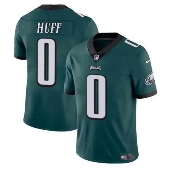 Men Philadelphia Eagles 0 Bryce Huff Green Vapor Untouchable Limited Stitched Football Jersey Men Philadelphia Eagles 0 Bryce Huff Green Vapor Untouchable Limited Stitched Football Jersey