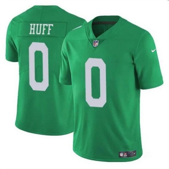 Men Philadelphia Eagles 0 Bryce Huff Green Vapor Untouchable Throwback Limited Stitched Football Jersey Men Philadelphia Eagles 0 Bryce Huff Green Vapor Untouchable Throwback Limited Stitched Football Jersey