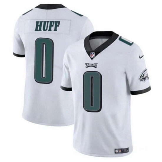Men Philadelphia Eagles 0 Bryce Huff White Vapor Untouchable Limited Stitched Football Jersey Men Philadelphia Eagles 0 Bryce Huff White Vapor Untouchable Limited Stitched Football Jersey