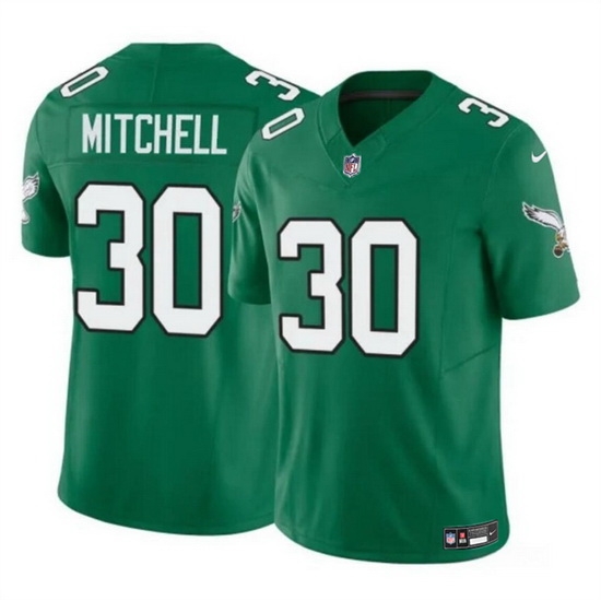 Men Philadelphia Eagles 30 Quinyon Mitchell Kelly Green 2024 Draft F U S E Vapor UntouchableThrowback Limited Stitched Football Jersey Men Philadelphia Eagles 30 Quinyon Mitchell Kelly Green 2024 Draft F U S E Vapor UntouchableThrowback Limited Stitched Football Jersey
