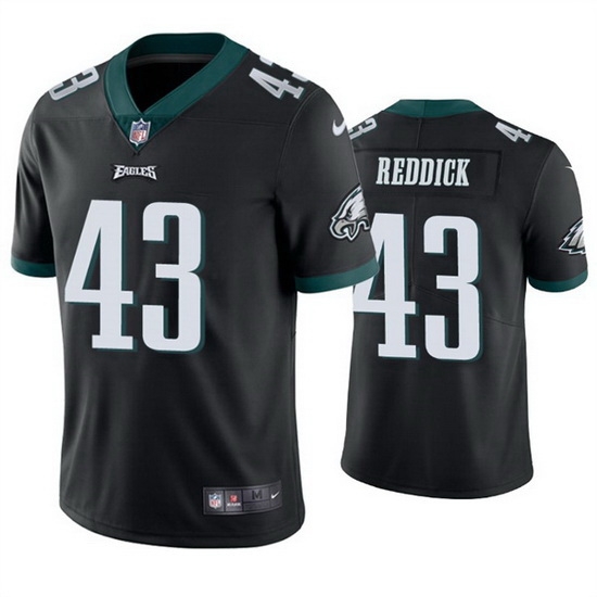 Men Philadelphia Eagles 43 Haason Reddick Black Vapor Untouchable Limited Stitched jersey Men Philadelphia Eagles 43 Haason Reddick Black Vapor Untouchable Limited Stitched jersey