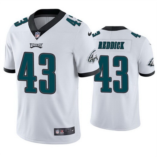 Men Philadelphia Eagles 43 Haason Reddick White Vapor Untouchable Limited Stitched jersey Men Philadelphia Eagles 43 Haason Reddick White Vapor Untouchable Limited Stitched jersey