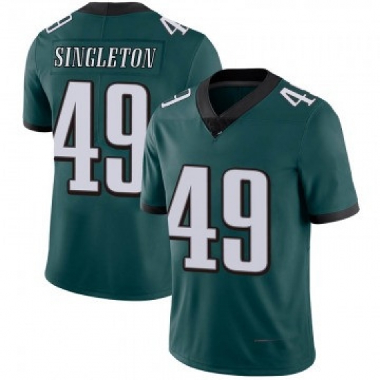 Men Philadelphia Eagles 49 Alex Singleton Green Limited Midnight Team Color Vapor Untouchable Nike Jersey Men Philadelphia Eagles 49 Alex Singleton Green Limited Midnight Team Color Vapor Untouchable Nike Jersey