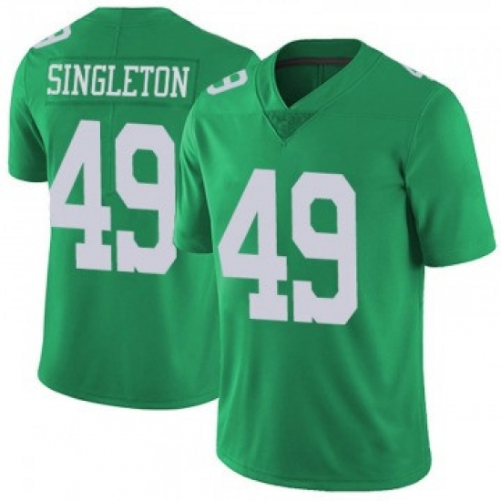 Men Philadelphia Eagles 49 Alex Singleton Green Limited Vapor Untouchable Nike Jersey Men Philadelphia Eagles 49 Alex Singleton Green Limited Vapor Untouchable Nike Jersey