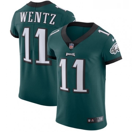 Mens Nike Philadelphia Eagles 11 Carson Wentz Midnight Green Team Color Vapor Untouchable Elite Player NFL Jersey Mens Nike Philadelphia Eagles 11 Carson Wentz Midnight Green Team Color Vapor Untouchable Elite Player NFL Jersey