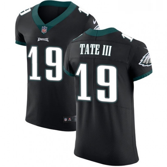 Mens Nike Philadelphia Eagles 19 Golden Tate III Black Vapor Untouchable Elite Player NFL Jerse Mens Nike Philadelphia Eagles 19 Golden Tate III Black Vapor Untouchable Elite Player NFL Jerse
