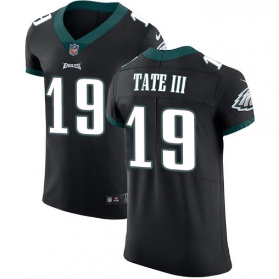 Mens Nike Philadelphia Eagles 19 Golden Tate III Black Vapor Untouchable Elite Player NFL Jersey Mens Nike Philadelphia Eagles 19 Golden Tate III Black Vapor Untouchable Elite Player NFL Jersey