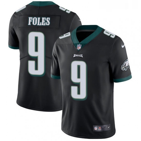 Mens Nike Philadelphia Eagles 9 Nick Foles Black Alternate Vapor Untouchable Limited Player NFL Jersey Mens Nike Philadelphia Eagles 9 Nick Foles Black Alternate Vapor Untouchable Limited Player NFL Jersey