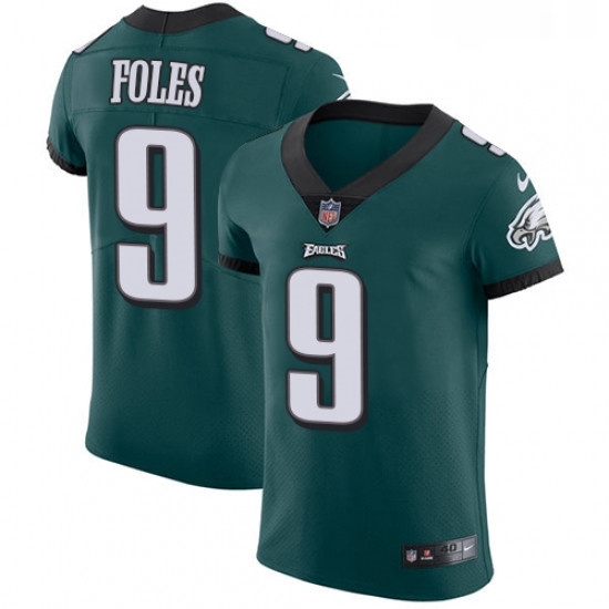 Mens Nike Philadelphia Eagles 9 Nick Foles Midnight Green Team Color Vapor Untouchable Elite Player NFL Jersey Mens Nike Philadelphia Eagles 9 Nick Foles Midnight Green Team Color Vapor Untouchable Elite Player NFL Jersey