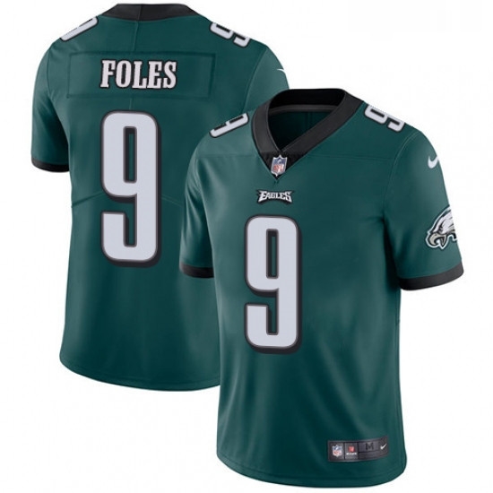 Mens Nike Philadelphia Eagles 9 Nick Foles Midnight Green Team Color Vapor Untouchable Limited Player NFL Jersey Mens Nike Philadelphia Eagles 9 Nick Foles Midnight Green Team Color Vapor Untouchable Limited Player NFL Jersey