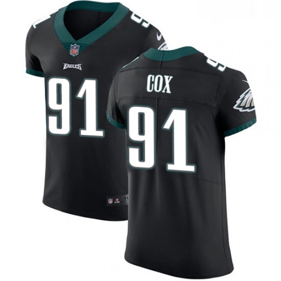 Mens Nike Philadelphia Eagles 91 Fletcher Cox Black Alternate Vapor Untouchable Elite Player NFL Jersey Mens Nike Philadelphia Eagles 91 Fletcher Cox Black Alternate Vapor Untouchable Elite Player NFL Jersey