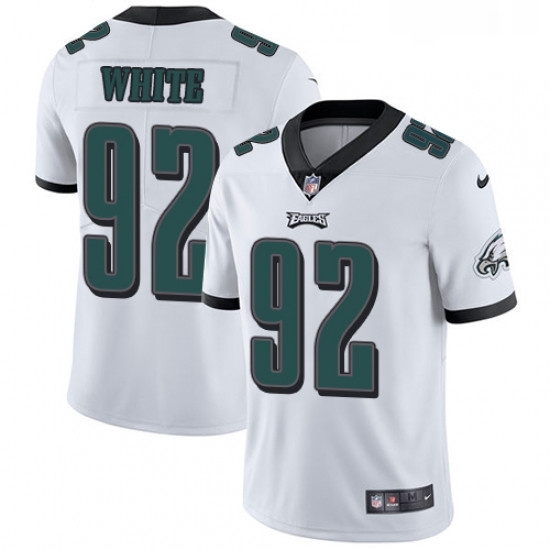 Mens Nike Philadelphia Eagles 92 Reggie White White Vapor Untouchable Limited Player NFL Jersey Mens Nike Philadelphia Eagles 92 Reggie White White Vapor Untouchable Limited Player NFL Jersey