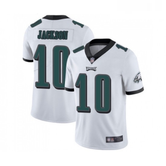 Mens Philadelphia Eagles 10 DeSean Jackson White Vapor Untouchable Limited Player Football Jersey Mens Philadelphia Eagles 10 DeSean Jackson White Vapor Untouchable Limited Player Football Jersey