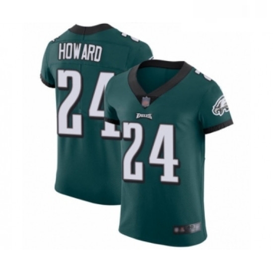 Mens Philadelphia Eagles 24 Jordan Howard Midnight Green Team Color Vapor Untouchable Elite Player Football Jersey Mens Philadelphia Eagles 24 Jordan Howard Midnight Green Team Color Vapor Untouchable Elite Player Football Jersey