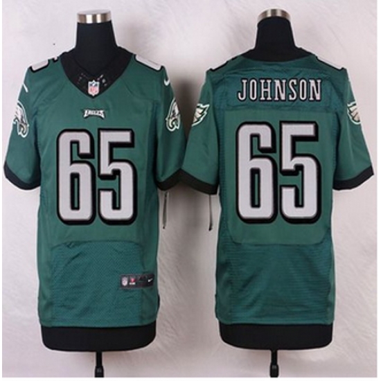 NEW Philadelphia Eagles #65 Lane Johnson Midnight Green Team Color Mens Stitched NFL Elite Jersey NEW Philadelphia Eagles #65 Lane Johnson Midnight Green Team Color Mens Stitched NFL Elite Jersey