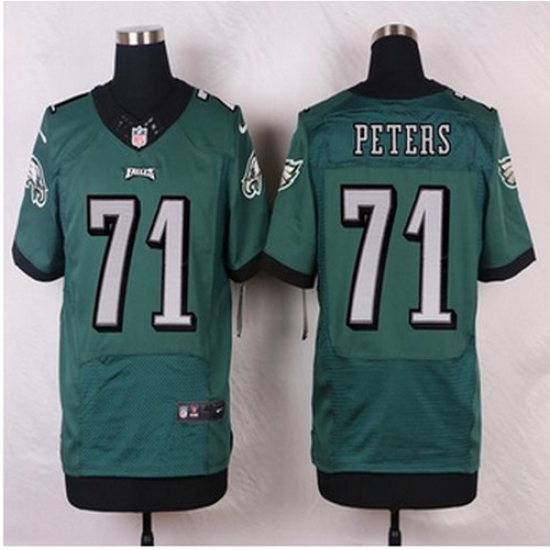 NEW Philadelphia Eagles #71 Jason Peters Midnight Green Team Color Mens Stitched NFL Elite jersey NEW Philadelphia Eagles #71 Jason Peters Midnight Green Team Color Mens Stitched NFL Elite jersey