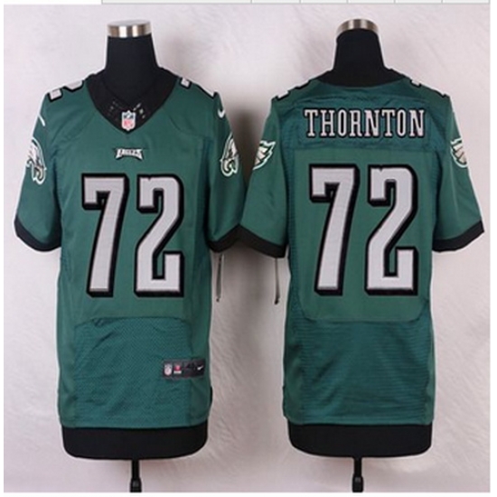 NEW Philadelphia Eagles #72 Cedric Thornton Midnight Green Team Color Mens Stitched NFL New Elite Jersey NEW Philadelphia Eagles #72 Cedric Thornton Midnight Green Team Color Mens Stitched NFL New Elite Jersey