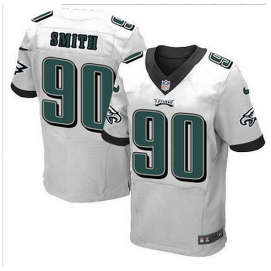 NEW Philadelphia Eagles #90 Marcus Smith White Mens Stitched NFL Elite Jersey NEW Philadelphia Eagles #90 Marcus Smith White Mens Stitched NFL Elite Jersey