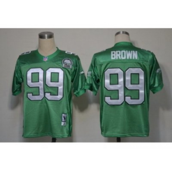 NFL Jerseys Philadelphia Eagle 99 Jerome Brown Throwback Green NFL Jerseys Philadelphia Eagle 99 Jerome Brown Throwback Green
