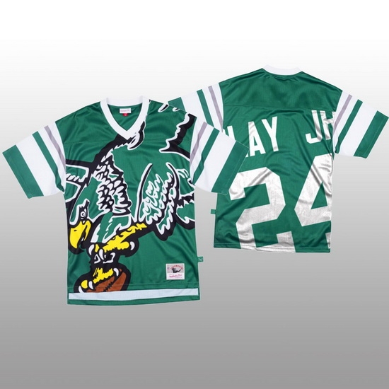 NFL Philadelphia Eagles 24 Darius Slay Jr Green Men Mitchell 26 Nell Big Face Fashion Limited NFL Jersey NFL Philadelphia Eagles 24 Darius Slay Jr Green Men Mitchell 26 Nell Big Face Fashion Limited NFL Jersey