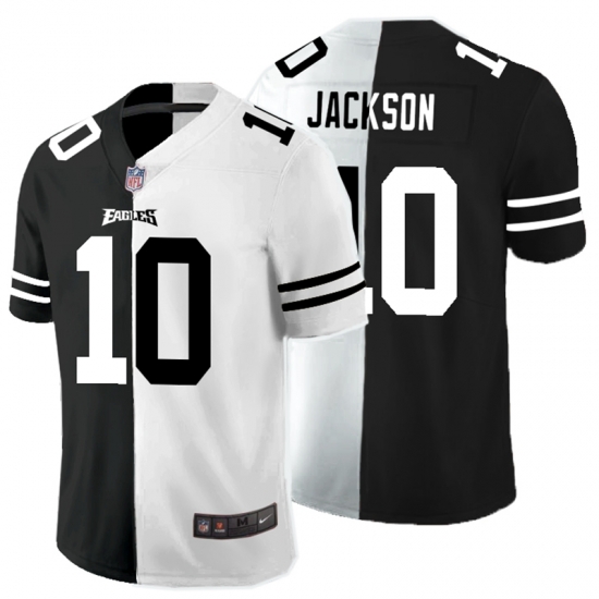 Nike Eagles 10 DeSean Jackson Black And White Split Vapor Untouchable Limited Jersey Nike Eagles 10 DeSean Jackson Black And White Split Vapor Untouchable Limited Jersey