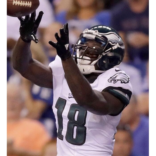 Nike Eagles #11 Grenn-Beckham White Mens Stitched NFL New Elite Jersey Nike Eagles #11 Grenn-Beckham White Mens Stitched NFL New Elite Jersey