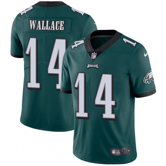 Nike Eagles #14 Mike Wallace Midnight Green Team Color Mens Stitched NFL Vapor Untouchable Limited Jersey Nike Eagles #14 Mike Wallace Midnight Green Team Color Mens Stitched NFL Vapor Untouchable Limited Jersey