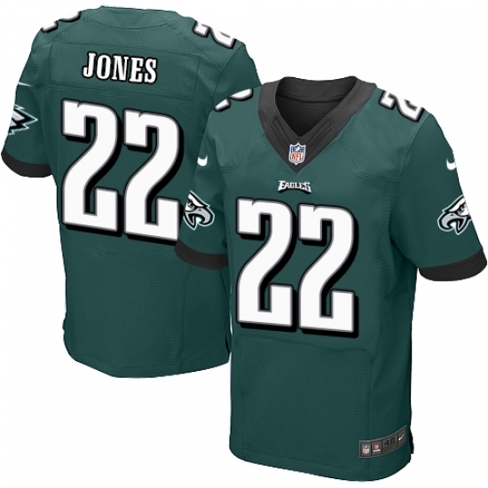 Nike Eagles #22 Sidney Jones Midnight Green Team Color Mens Stitched NFL New Elite Jersey Nike Eagles #22 Sidney Jones Midnight Green Team Color Mens Stitched NFL New Elite Jersey