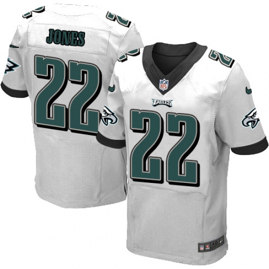 Nike Eagles #22 Sidney Jones White Mens Stitched NFL New Elite Jersey Nike Eagles #22 Sidney Jones White Mens Stitched NFL New Elite Jersey