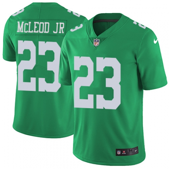 Nike Eagles #23 Rodney McLeod Jr Green Mens Stitched NFL Limited Rush Jersey Nike Eagles #23 Rodney McLeod Jr Green Mens Stitched NFL Limited Rush Jersey