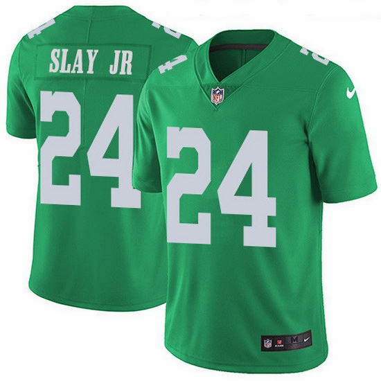 Nike Eagles 24 Darius Slay Jr Green Men Stitched NFL Limited Rush Jersey Nike Eagles 24 Darius Slay Jr Green Men Stitched NFL Limited Rush Jersey