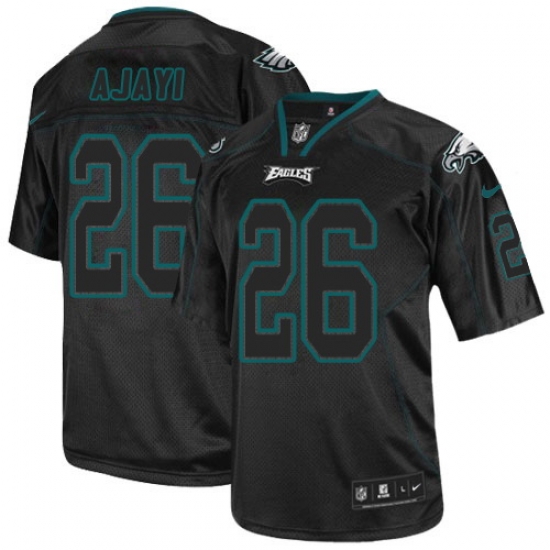 Nike Eagles #26 Jay Ajayi Lights Out Black Mens Stitched NFL Elite Jersey Nike Eagles #26 Jay Ajayi Lights Out Black Mens Stitched NFL Elite Jersey