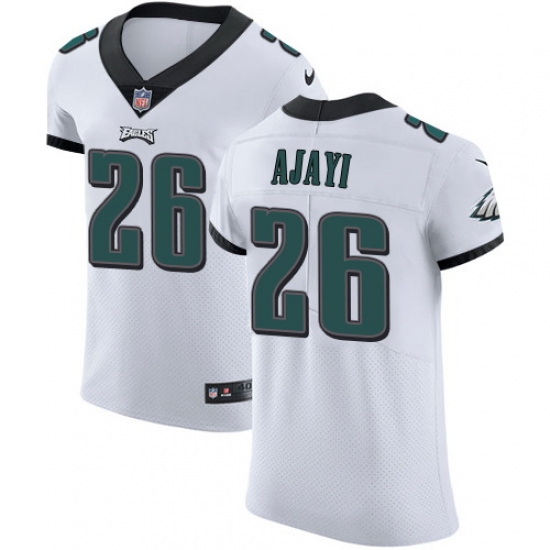 Nike Eagles #26 Jay Ajayi White Mens Stitched NFL Vapor Untouchable Elite Jersey Nike Eagles #26 Jay Ajayi White Mens Stitched NFL Vapor Untouchable Elite Jersey