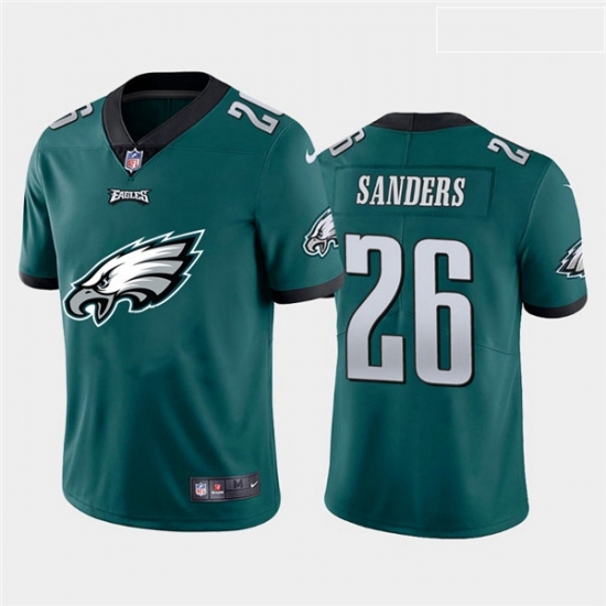 Nike Eagles 26 Miles Sanders Green Team Big Logo Vapor Untouchable Limited Jersey Nike Eagles 26 Miles Sanders Green Team Big Logo Vapor Untouchable Limited Jersey