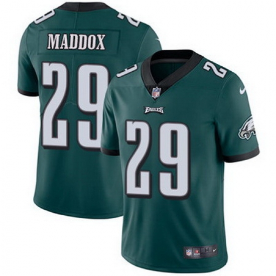 Nike Eagles #29 Avonte Maddox Midnight Green Team Color Mens Stitched NFL Vapor Untouchable Limited Jersey Nike Eagles #29 Avonte Maddox Midnight Green Team Color Mens Stitched NFL Vapor Untouchable Limited Jersey