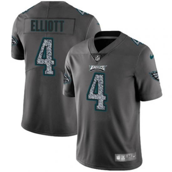 Nike Eagles #4 Jake Elliott Gray Static Mens NFL Vapor Untouchable Game Jersey Nike Eagles #4 Jake Elliott Gray Static Mens NFL Vapor Untouchable Game Jersey
