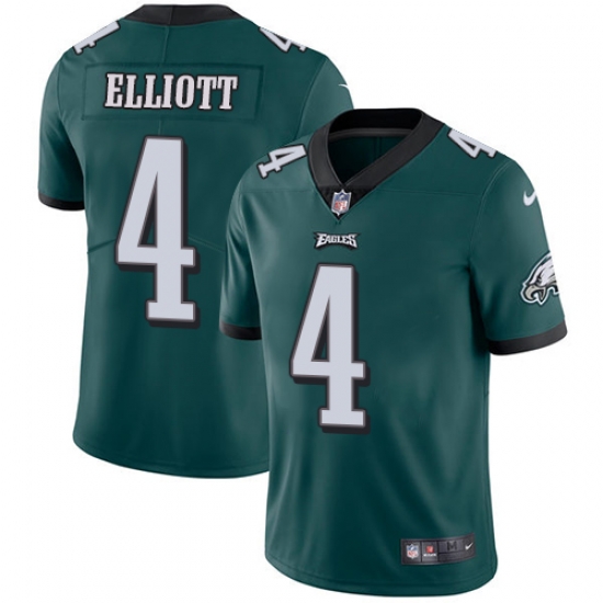 Nike Eagles #4 Jake Elliott Midnight Green Team Color Mens Stitched NFL Vapor Untouchable Limited Jersey Nike Eagles #4 Jake Elliott Midnight Green Team Color Mens Stitched NFL Vapor Untouchable Limited Jersey