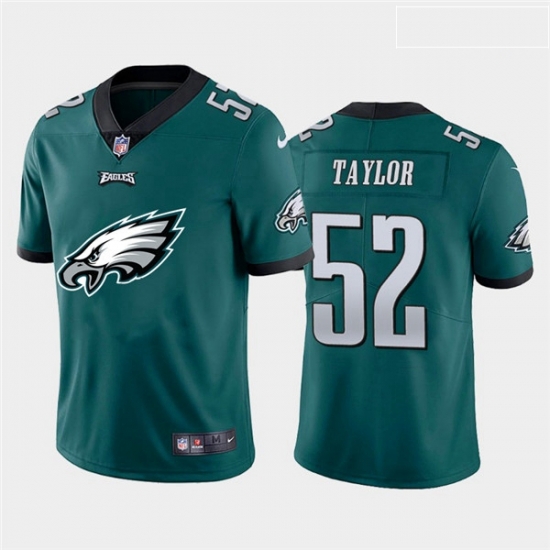 Nike Eagles 52 Davion Taylor Green Team Big Logo Vapor Untouchable Limited Jersey Nike Eagles 52 Davion Taylor Green Team Big Logo Vapor Untouchable Limited Jersey