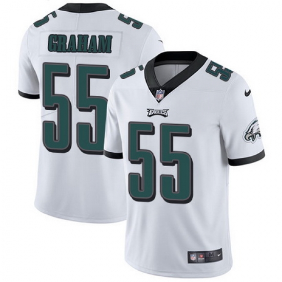 Nike Eagles #55 Brandon Graham White Mens Stitched NFL Vapor Untouchable Limited Jersey Nike Eagles #55 Brandon Graham White Mens Stitched NFL Vapor Untouchable Limited Jersey