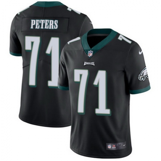 Nike Eagles #71 Jason Peters Black Alternate Mens Stitched NFL Vapor Untouchable Limited Jersey Nike Eagles #71 Jason Peters Black Alternate Mens Stitched NFL Vapor Untouchable Limited Jersey