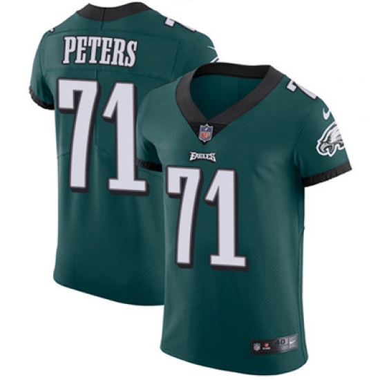 Nike Eagles #71 Jason Peters Midnight Green Team Color Mens Stitched NFL Vapor Untouchable Elite Jersey Nike Eagles #71 Jason Peters Midnight Green Team Color Mens Stitched NFL Vapor Untouchable Elite Jersey