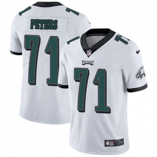 Nike Eagles #71 Jason Peters White Mens Stitched NFL Vapor Untouchable Limited Jersey Nike Eagles #71 Jason Peters White Mens Stitched NFL Vapor Untouchable Limited Jersey