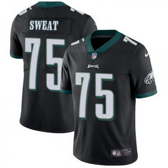 Nike Eagles #75 Josh Sweat Black Alternate Mens Stitched NFL Vapor Untouchable Limited Jersey Nike Eagles #75 Josh Sweat Black Alternate Mens Stitched NFL Vapor Untouchable Limited Jersey