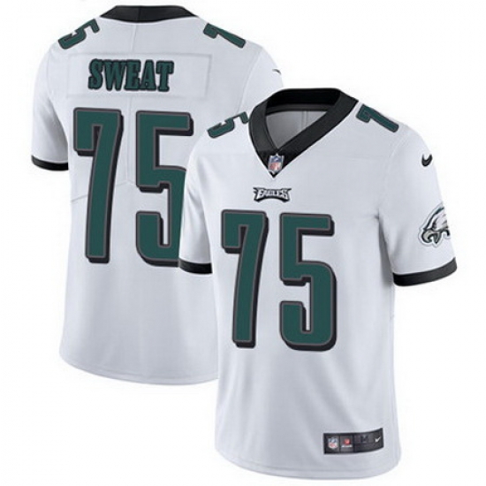 Nike Eagles #75 Josh Sweat White Mens Stitched NFL Vapor Untouchable Limited Jersey Nike Eagles #75 Josh Sweat White Mens Stitched NFL Vapor Untouchable Limited Jersey