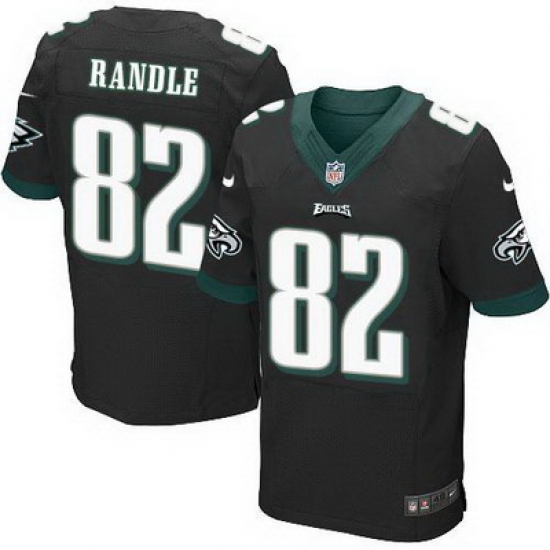 Nike Eagles #82 Rueben Randle Black Alternate Mens Stitched NFL New Elite Jersey Nike Eagles #82 Rueben Randle Black Alternate Mens Stitched NFL New Elite Jersey