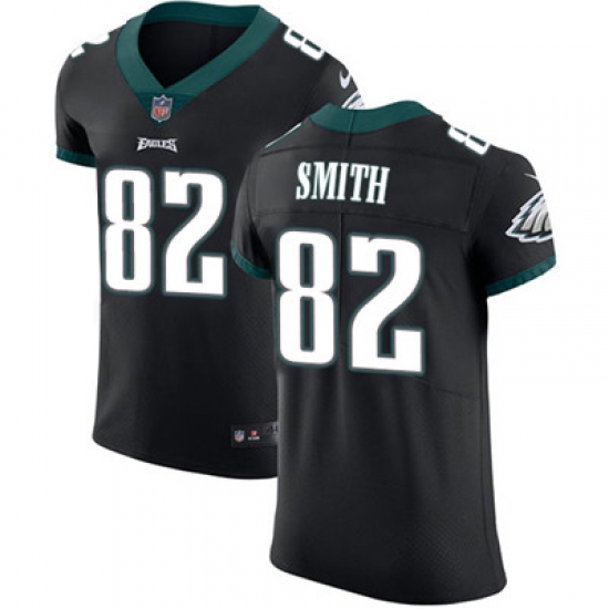 Nike Eagles #82 Torrey Smith Black Alternate Mens Stitched NFL Vapor Untouchable Elite Jersey Nike Eagles #82 Torrey Smith Black Alternate Mens Stitched NFL Vapor Untouchable Elite Jersey